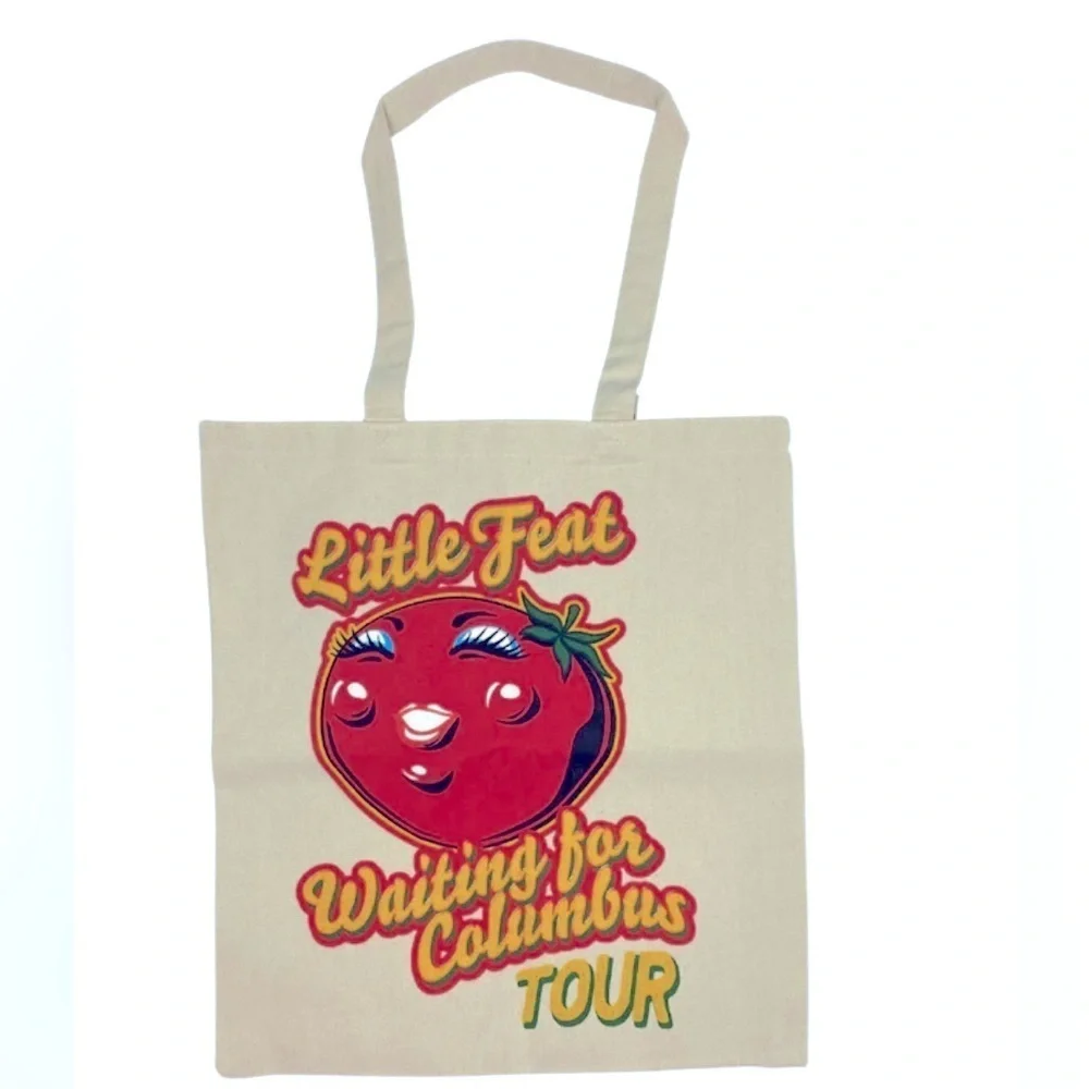 NEW Official Little Feat Band Tour Tote Bag Shoulder Bag Waiting for Columbus